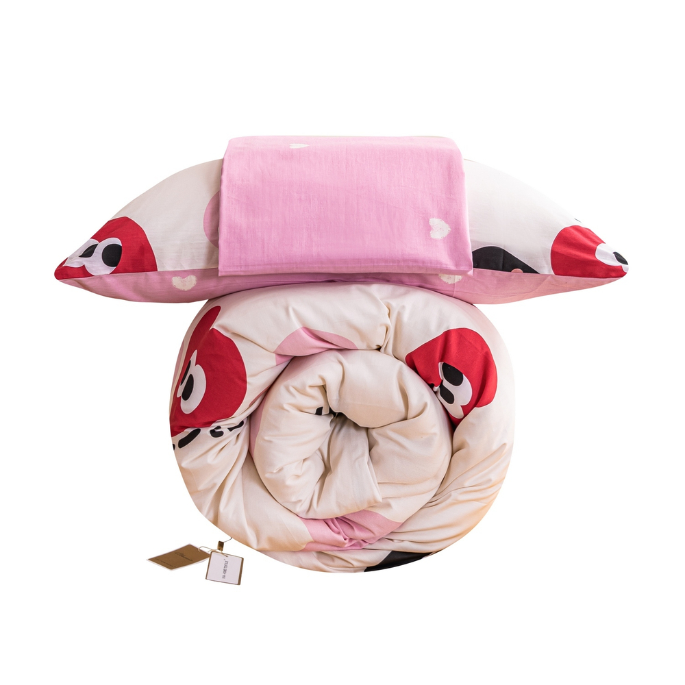 Комплект постельного белья на резинке Сатин Люкс KIDS 100% хлопок CDKR088