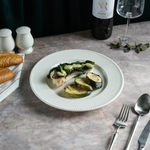 Тарелка d=27 cм,фарфор "NOBLE" серия "LUXE"