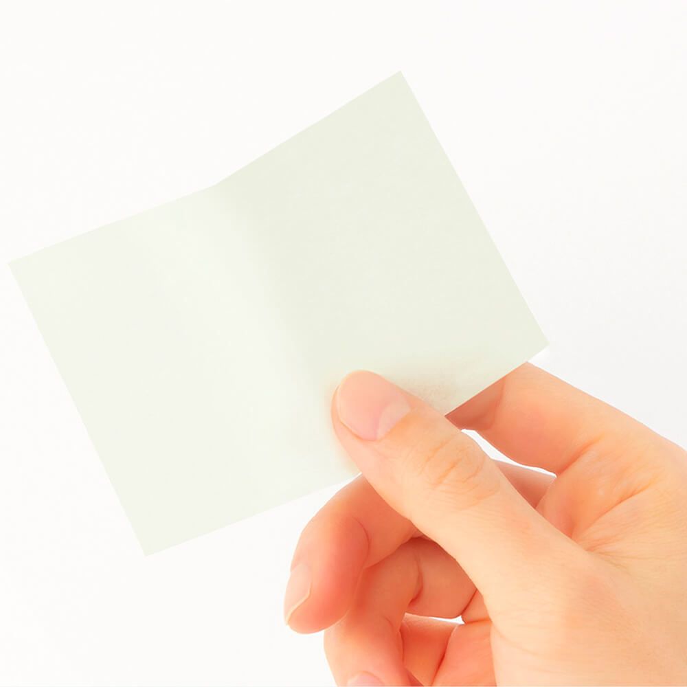 REAL BARRIER  Матирующие салфетки от жирного блеска с мятой Real Barrier Porebium Oil Control Paper 70 шт.