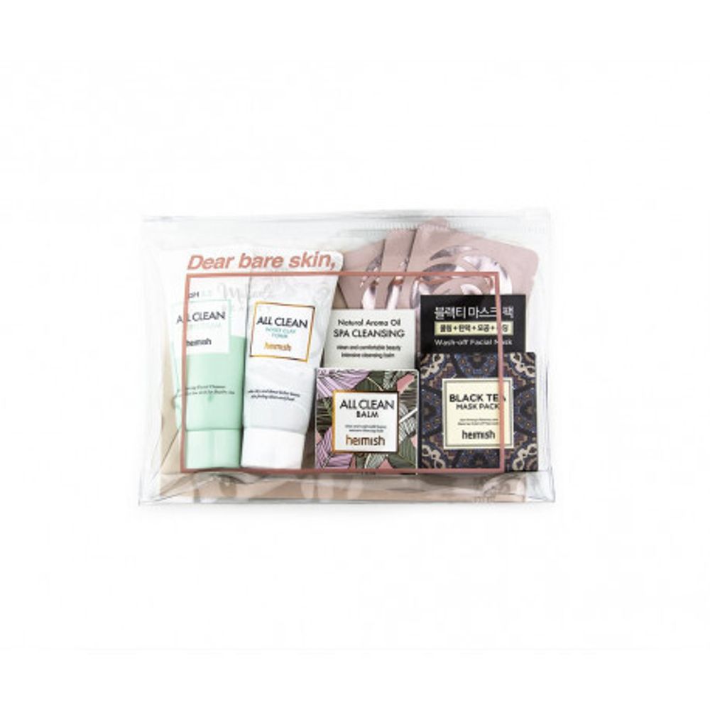 Набор миниатюр для всех типов кожи Heimish All Clean Mini Kit 5