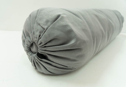 Болстер для йоги Айенгара шерстяной с хлопковым чехлом 75см Рамайога