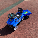 Детская Каталка  EVERFLO Tractor ЕС-913Т blue c прицепом