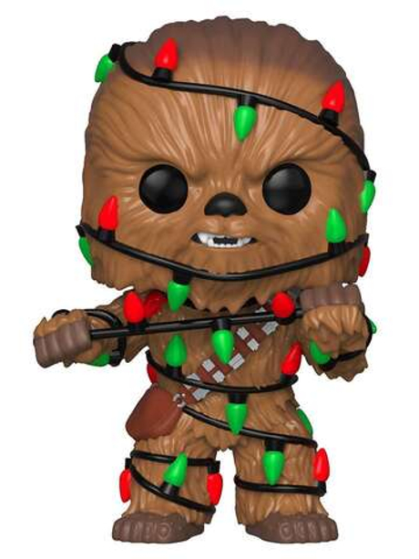 Фигурка Funko POP! Bobble Star Wars Holiday Chewbacca w/Lights (278) 33886