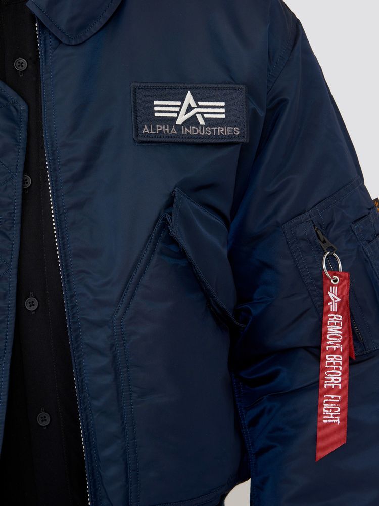 Куртка Alpha Industries CWU 45/P Replica Blue (женская)