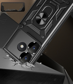Чехол с кольцом Bumper Case для Poco F6