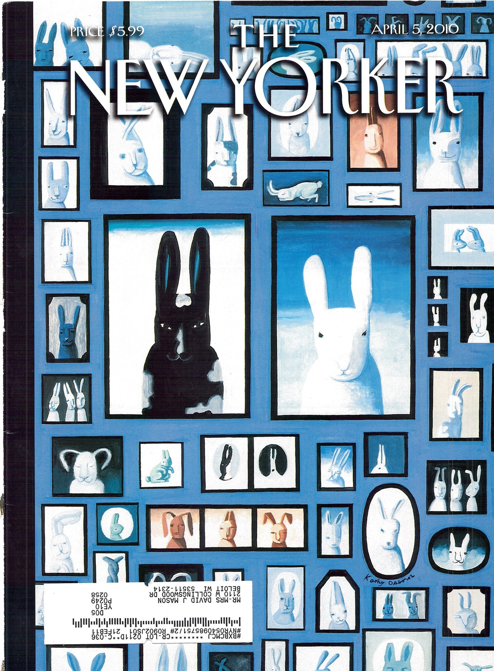 Журнал The New Yorker 05-04-2010, обложка