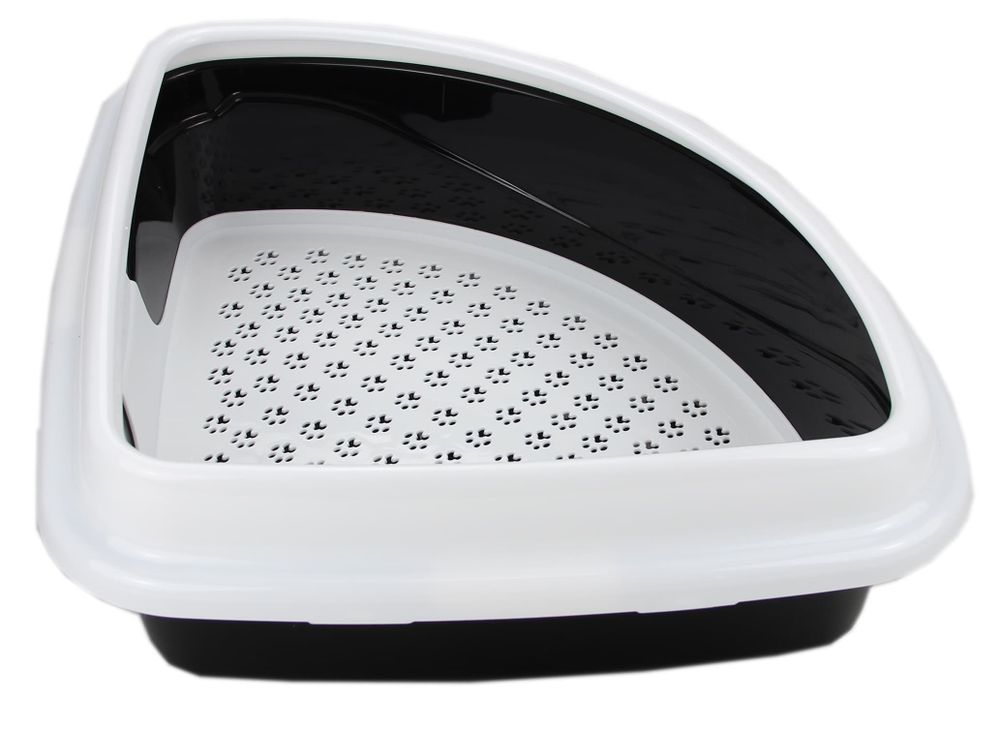 Туалет "DOGMAN" "Триплекс" угловой 40*40*15см(Цвет в ассортименте) Туалет "DOGMAN" "Триплекс" угловой 40*40*15см(Цвет в ассортименте)