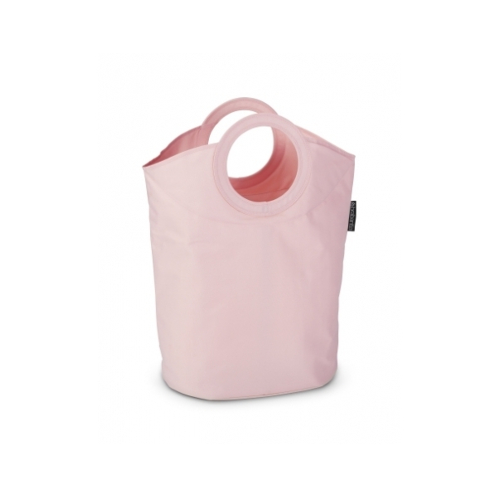 Сумка для белья Brabantia розовая вид сбоку
