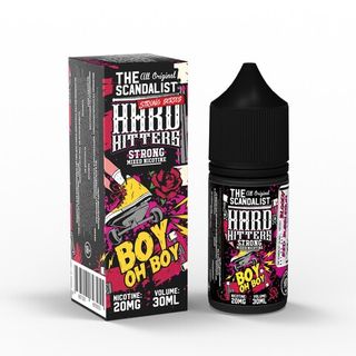 Купить The Scandalist Hardhitters Salt 30 мл - Boy Oh Boy (Strong)