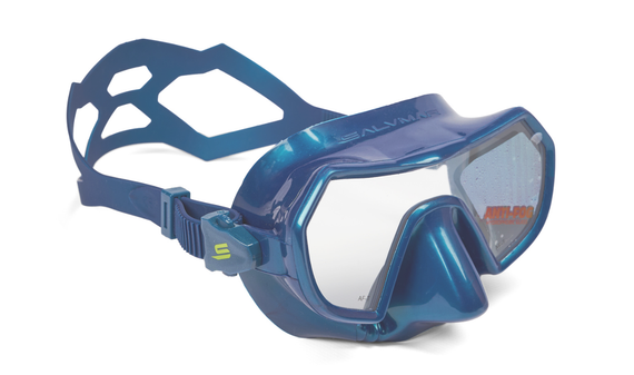 Маска Salvimar ENDLESS, Ярко-синий, АНТИФОГ