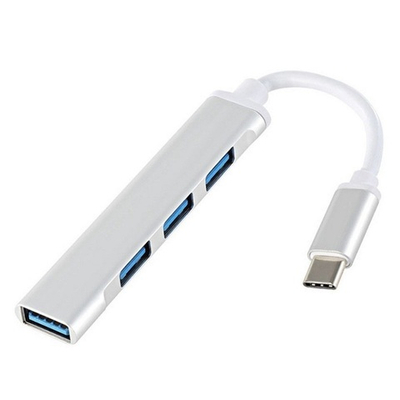 USB разветвитель Dream QC07 4USB 0.2m на type-c