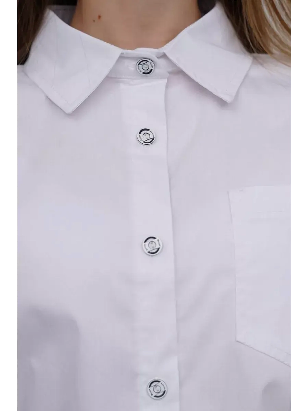 Блузка школьная для девочки оверсайз