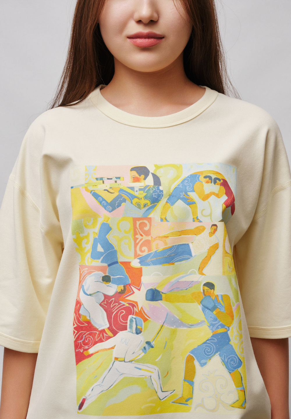 Футболка OLYMPIC CREAM WHITE