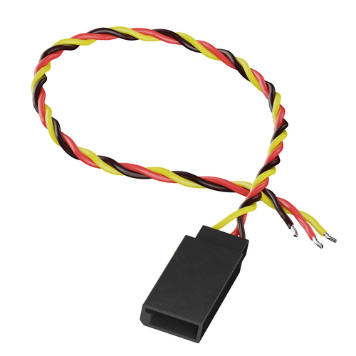 3-Pos TJC8 Servo Lead (FH-MC, 150mm Length) - 2 Pack