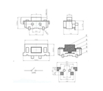 Кнопка тактовая ЕТ S-SMD 3*6*3.5мм