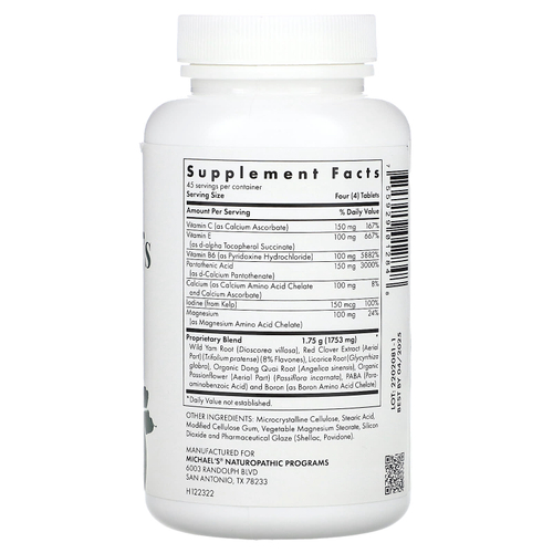 Michael's Health, Для женщин, 180 вегетарианских таблеток