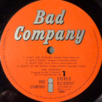 Bad Company - Bad Company (Япония 1974г.)