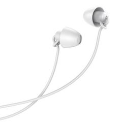 Qulaqcıq \ Наушники внутриканальные Borofone BM58, Sleep, микрофон, кнопка ответа, кабель 1.2м, цвет: белый