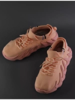 Кроссовки Изики детские - Yeezy boost- розовые