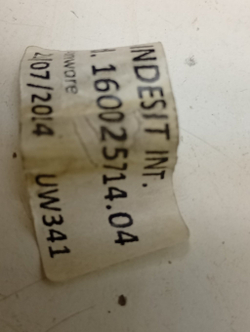 WMSG7105 кт46 Комплект проводов для стиральной машины Hotpoint-Ariston 16002571404 б/у