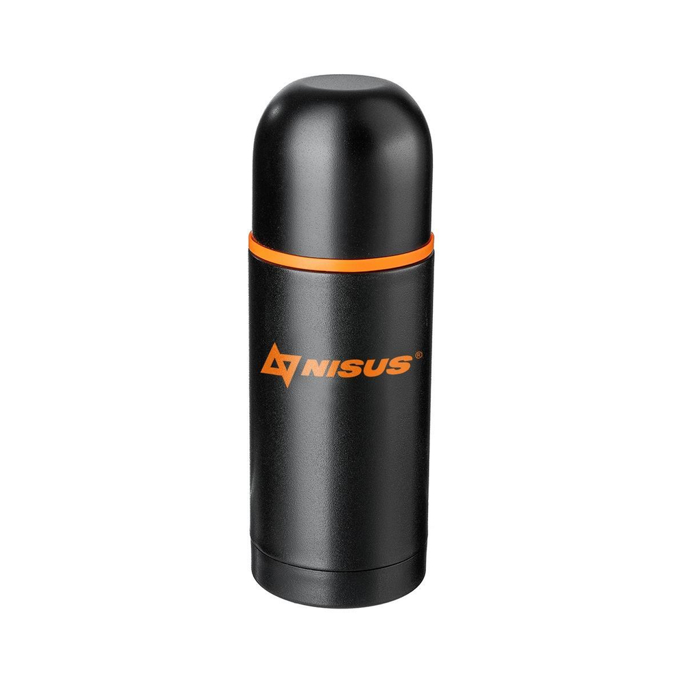 Термос 023 500ML черный (дополн.пласт.чашка) (NA.TM-023) Nisus
