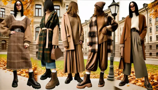 Модные осенние образы 2024 для женщин