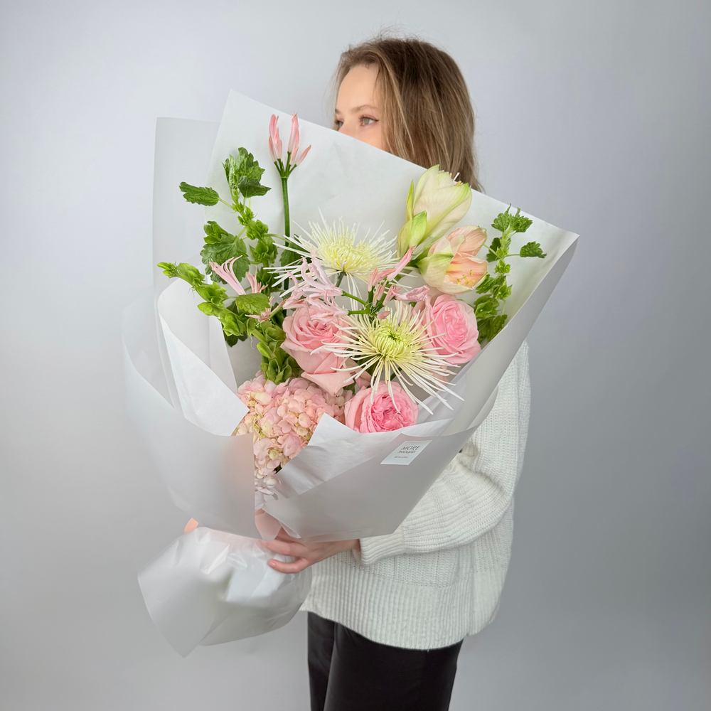 Авторский букет Мятная роза