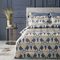 Постельное белье BERTA синий жаккард deluxe TIVOLYO HOME Турция