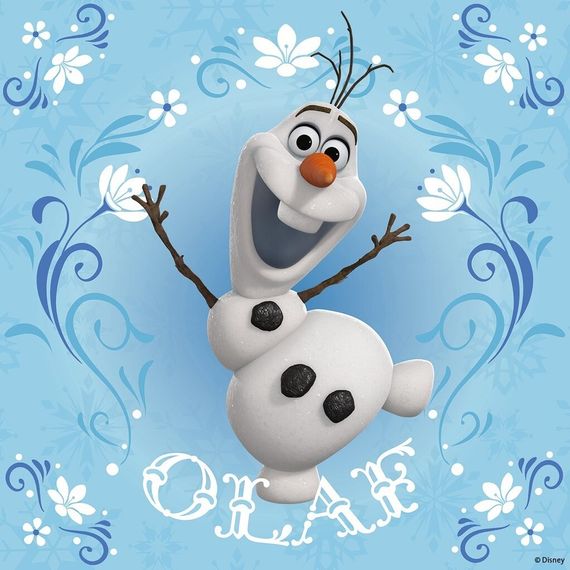 Puzzle Elsa, Anna &amp; Olaf