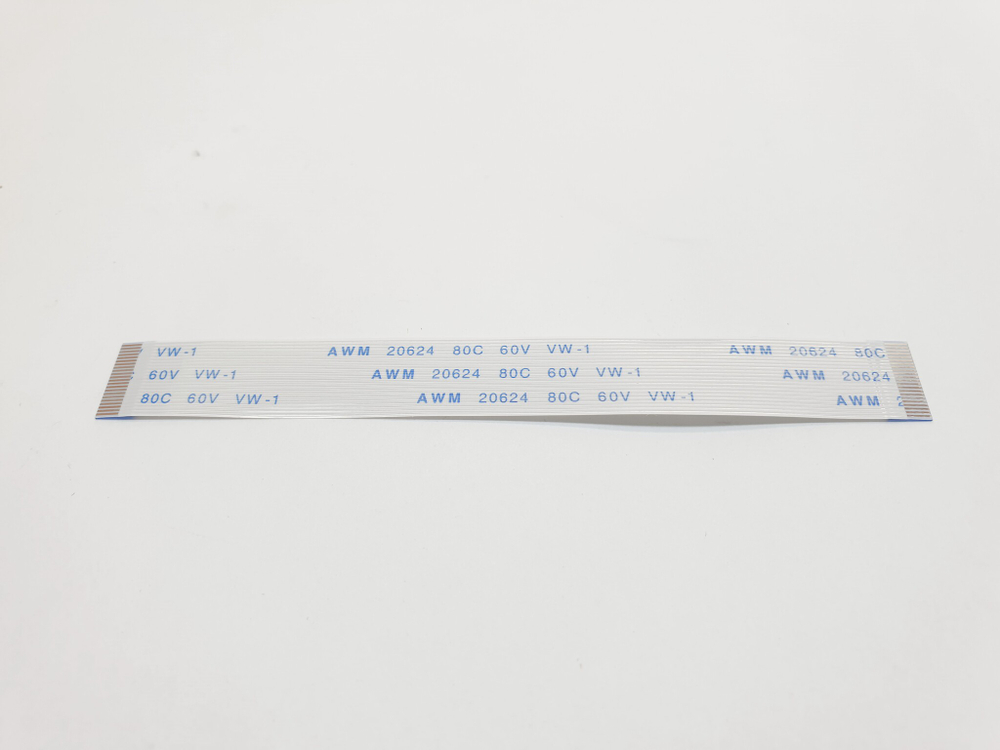 Шлейф 22 pin, 10 см, шаг 0.5 мм FFC, прямой А