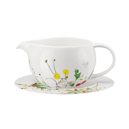 Rosenthal Brillance Fleurs Sauvages Соусник с блюдцем 0,55 л