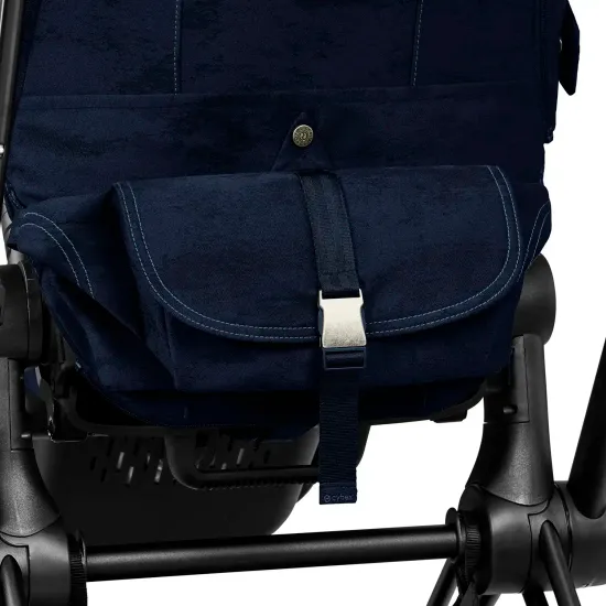 Коляска 2 в 1 Cybex Priam 4 Rebellious Luxury Denim Blue