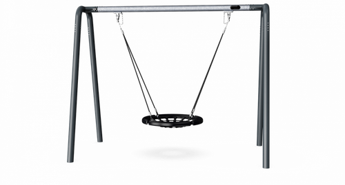 Качели «Гнездо», D=100см, Н=2,5 м, антрацит