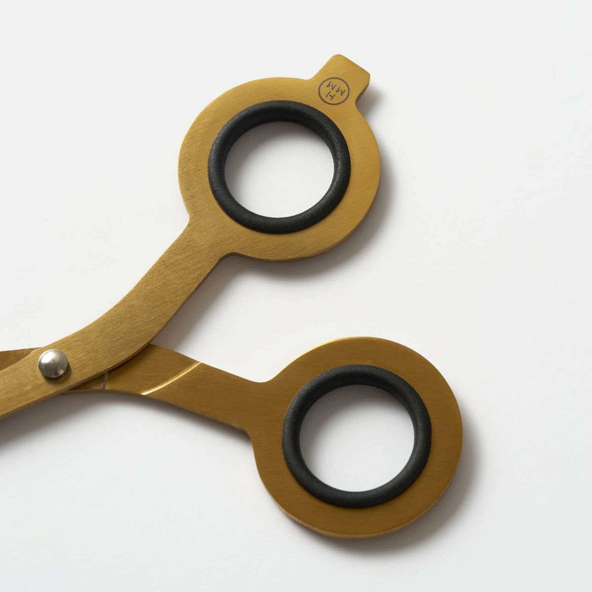 HMM Scissors Gold — ножницы с подставкой