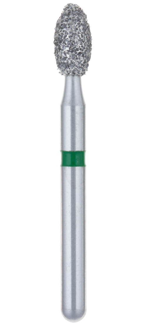 EDENTA G379.314.023 Алмазный бор 379 FG, d 2,3 мм, зернистость крупная, форма яйцо