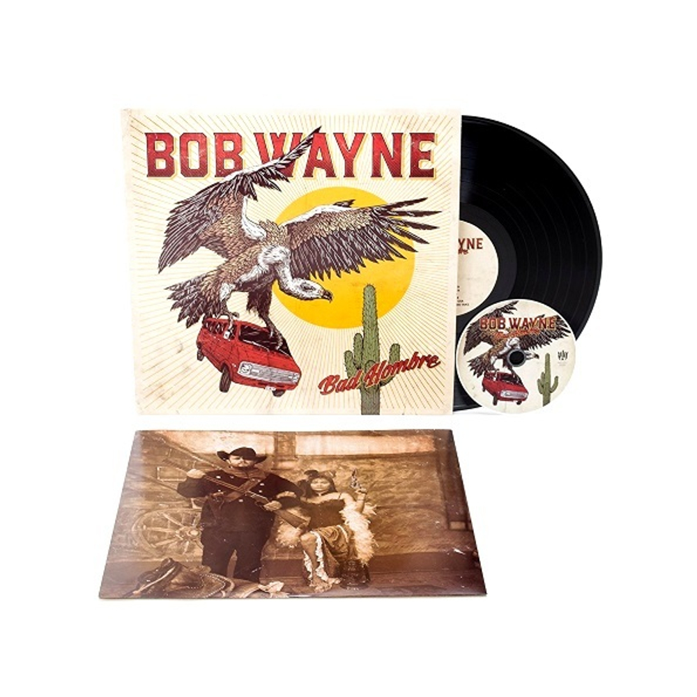 Bob Wayne / Bad Hombre (LP+CD)