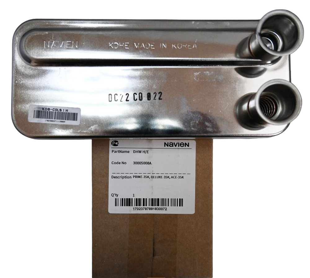 Теплообменник ГВС Navien Ace-35K,Deluxe-35K 30005008А