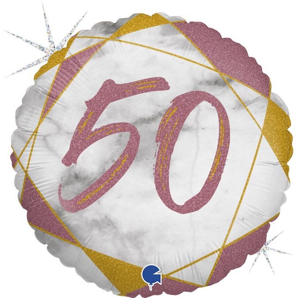 Шар Круг Цифра 50