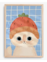 Постер в детскую 40х50 см интерьерный эстетика