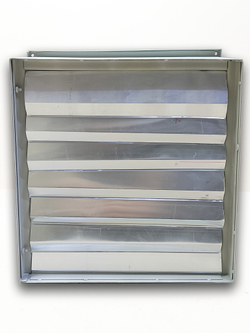 Вентилятор ВО-2,5 в коробе с жалюзи