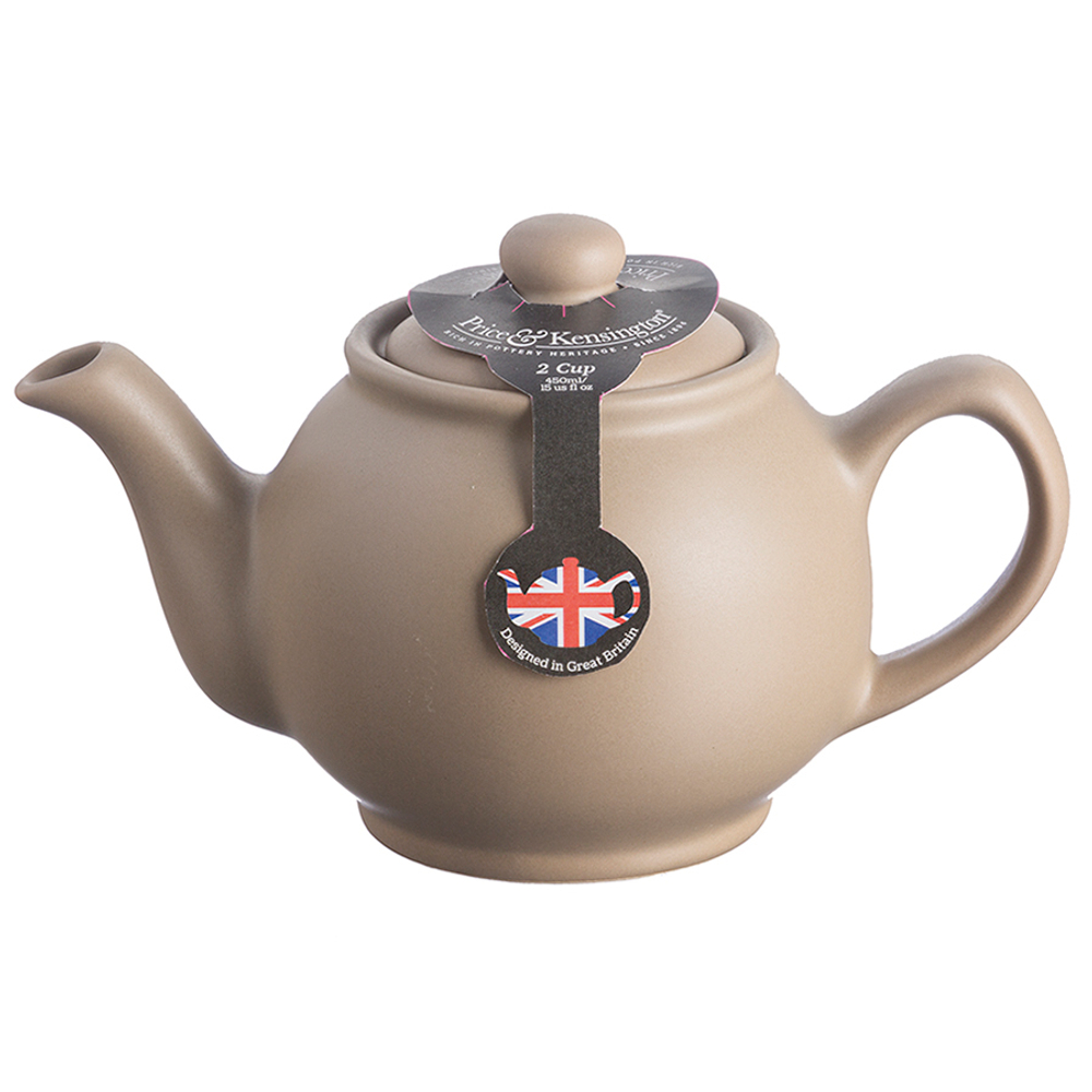 Чайник заварочный matt glaze 450 мл бежевый