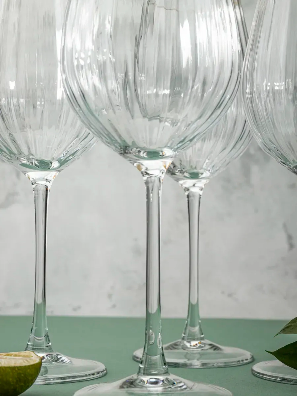 Набор бокалов для вина, 600 мл, 2 шт. прозрачные