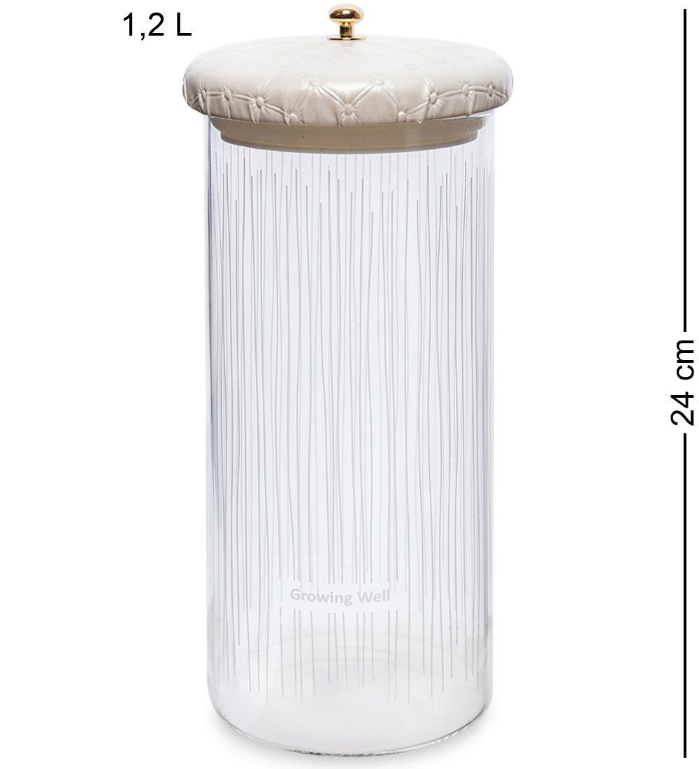 GS- 59/2 Банка с крышкой «Нити» 1,2л