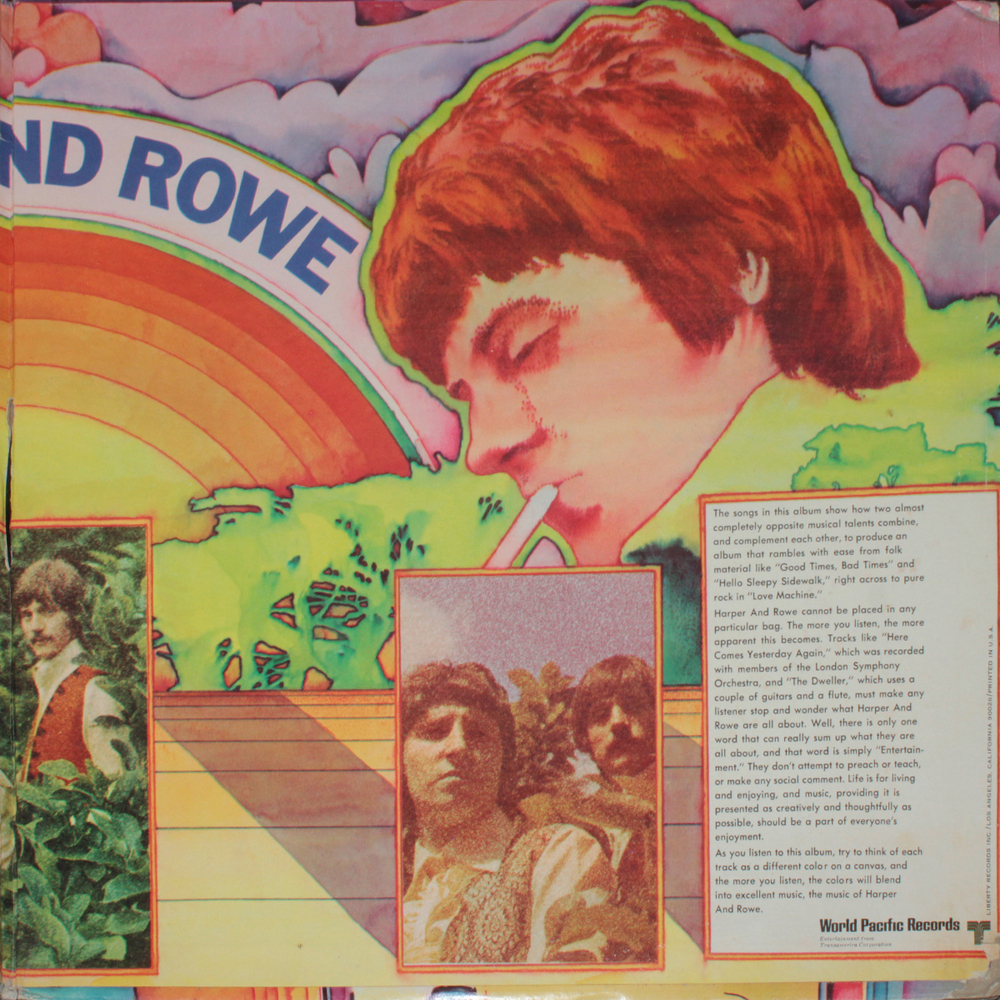 Harper And Rowe / Harper And Rowe (LP)