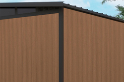 Садовое строение из ДПК Defender 9х7 (5.95 кв.м)