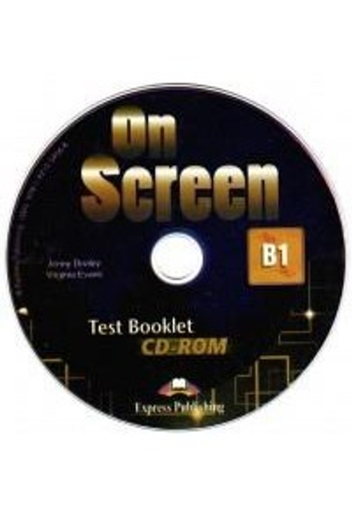 On Screen B1 Test booklet CD-ROM. Диск с тестовыми заданиями