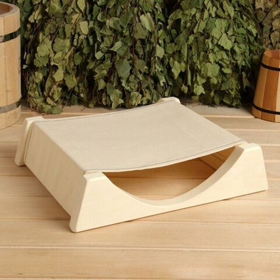 Мягкий подголовник в баню (38х32х9 см)