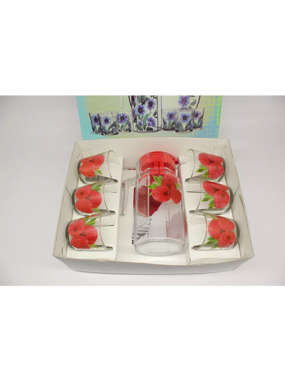 Подарочный набор Кувшин 1.5л+6стаканов+поднос