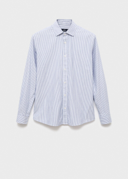 Рубашка из 100% хлопка в полоску кодак