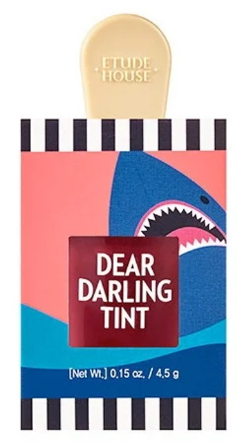 Тинт для губ Etude House RD306 Dear Darling Tint Water Gel Ice Cream Shark Red Красная Акула